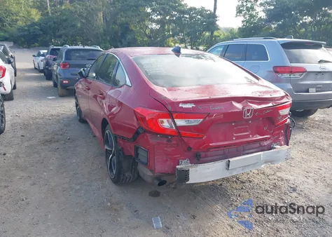 2021 Honda Accord Sport z USA, uszkodzony, nr VIN 1HGCV1F34MA098747